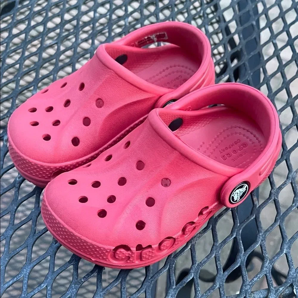 Crocs Kids' Baya Clog 209290 Red Size 8
